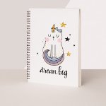 Picture of custom printed Spiral Notebooks