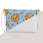 Picture of custom printed Vegan Leather Crossbody Purse
