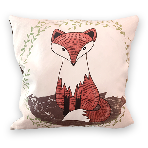 AL209a Red Black Off White Cat Cotton Canvas Cushion Cover/Pillow *Custom Size