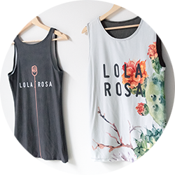 Loose tank tops for promo