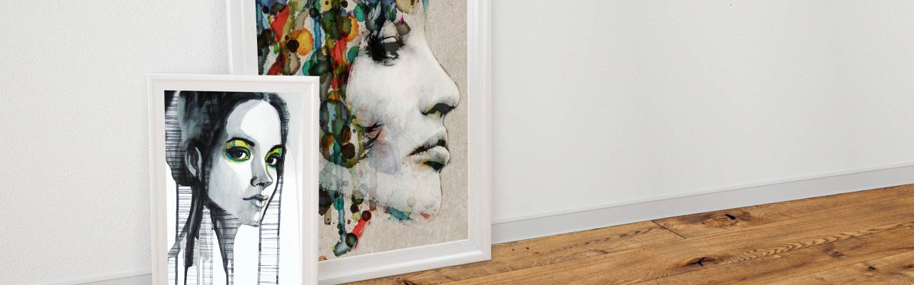 Picture of custom Fine Art prints framed