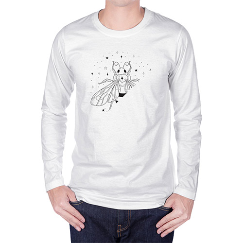 Picture of custom printed Comfort Long sleeve t-shirt