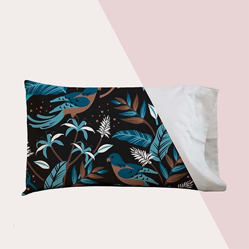 Picture of custom printed Cotton sateen bed pillow sleeves