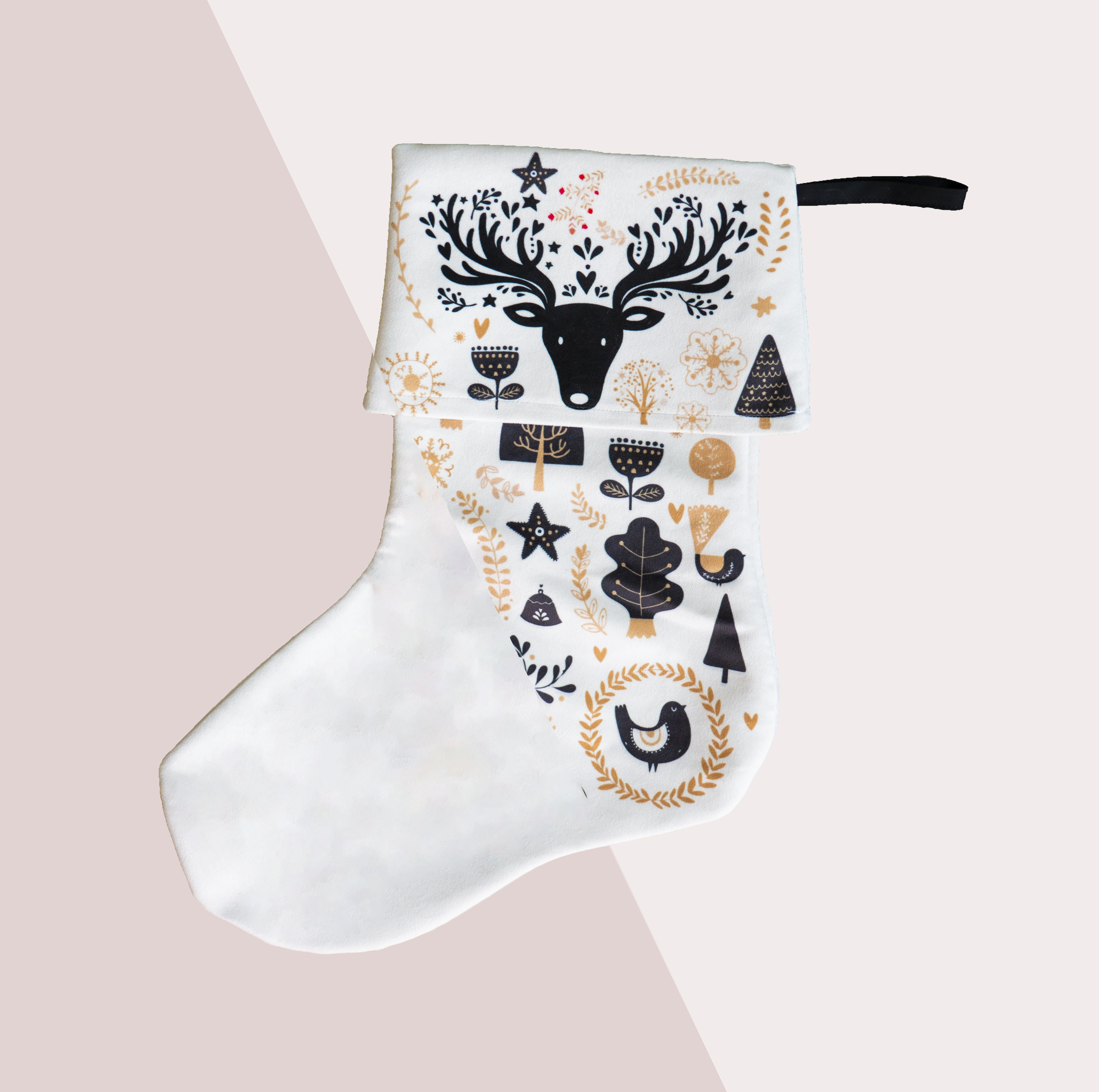 Picture of custom printed Holiday Stockings