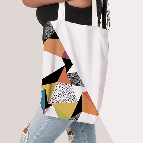 Picture of custom printed Basic Tote