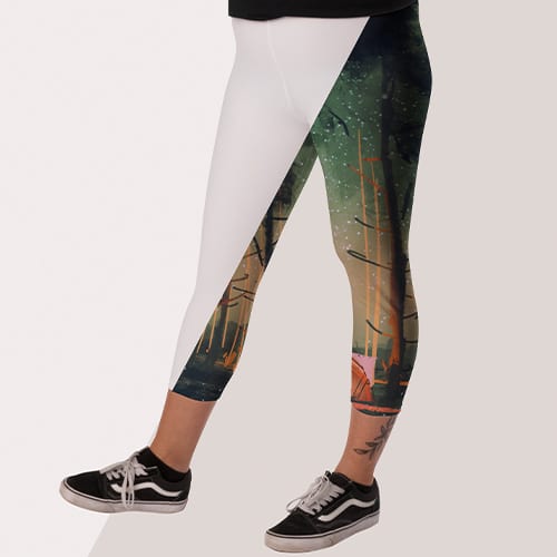 Picture of custom printed Capris