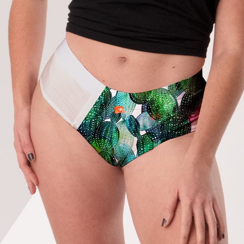 Picture of custom printed Cheeky Briefs