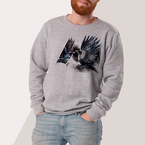 Picture of custom printed Classic Crewneck Sweater
