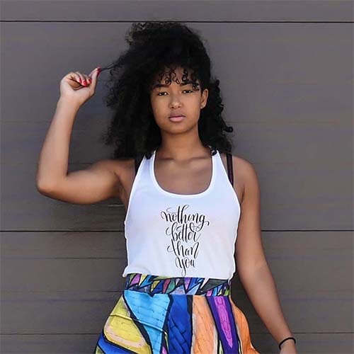 Picture of custom printed Comfort Racerback Tank Top