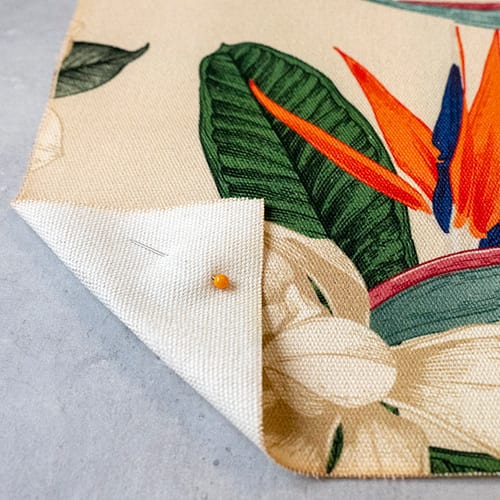 Picture of custom printed Cotton Canvas Fabric