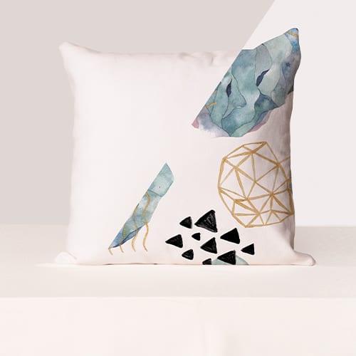 Picture of custom printed Cotton Canvas Pillow Case