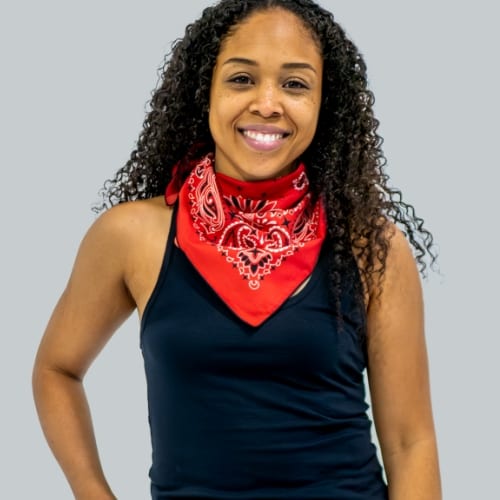 Picture of custom printed Cotton/Silk Bandana