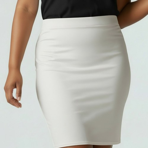 Picture of custom printed Fitted Skirt