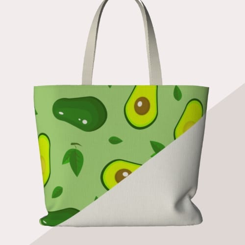 Picture of custom printed Market Tote