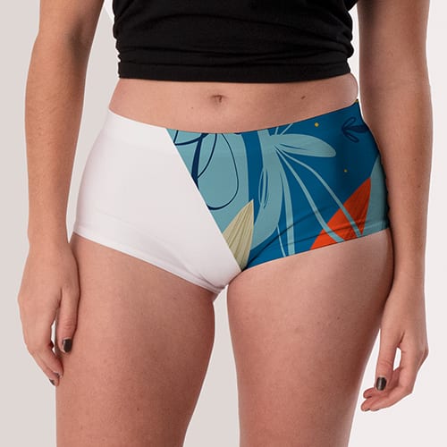 Picture of custom printed Mini Shorts