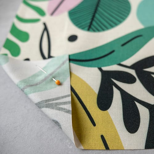 Picture of custom printed Organic Quilting Cotton