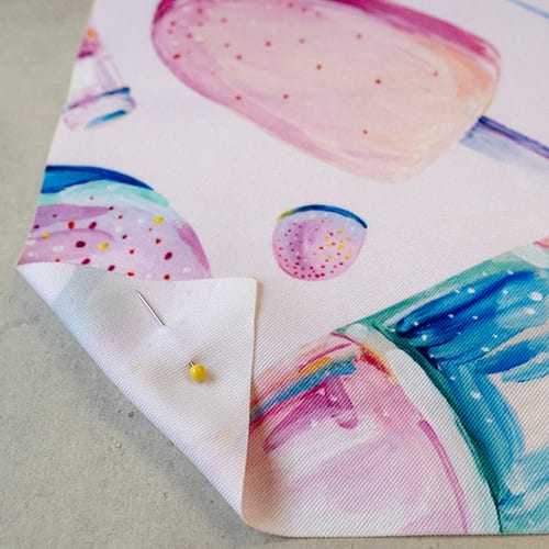 Picture of custom printed Poly Twill Fabric