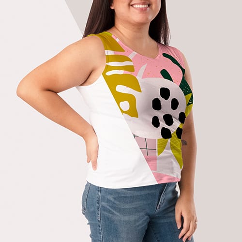 Picture of custom printed Relaxed-Fit Tank Top