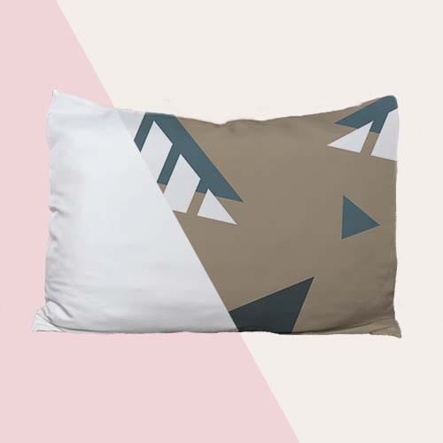 Picture of custom printed Silk Bed Pillow Sham