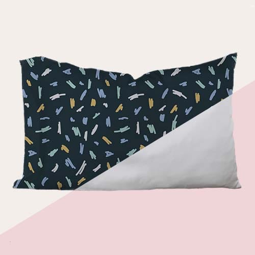Picture of custom printed Silk Bed Pillow Sleeve