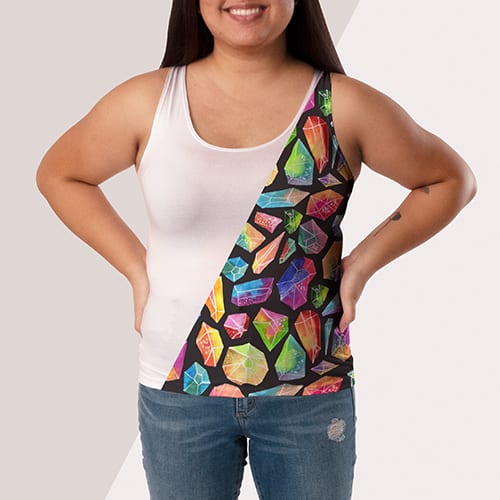 Picture of custom printed Slim-Fit Tank Top