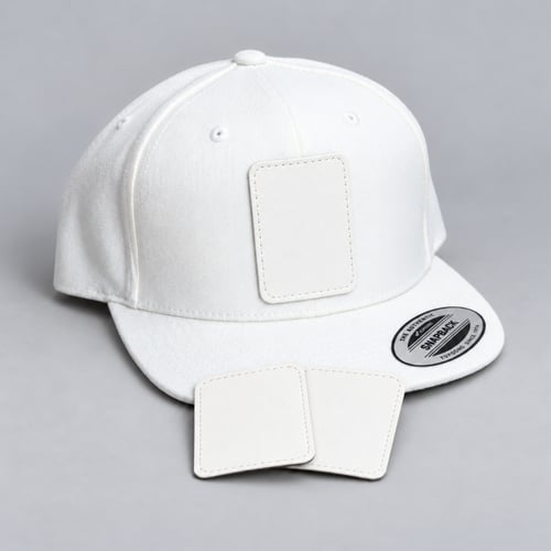 Photo de Casquette snapback avec écusson imprimé imprimés sur mesure