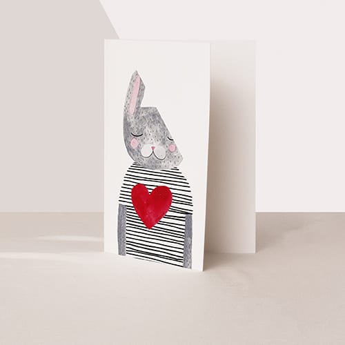 Picture of custom printed Stationery Card