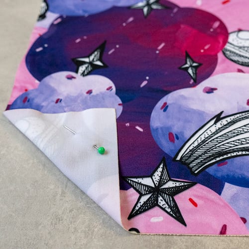 Picture of custom printed Swimknit Fabric