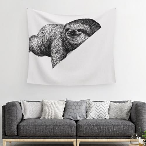 Picture of custom printed Tapestry