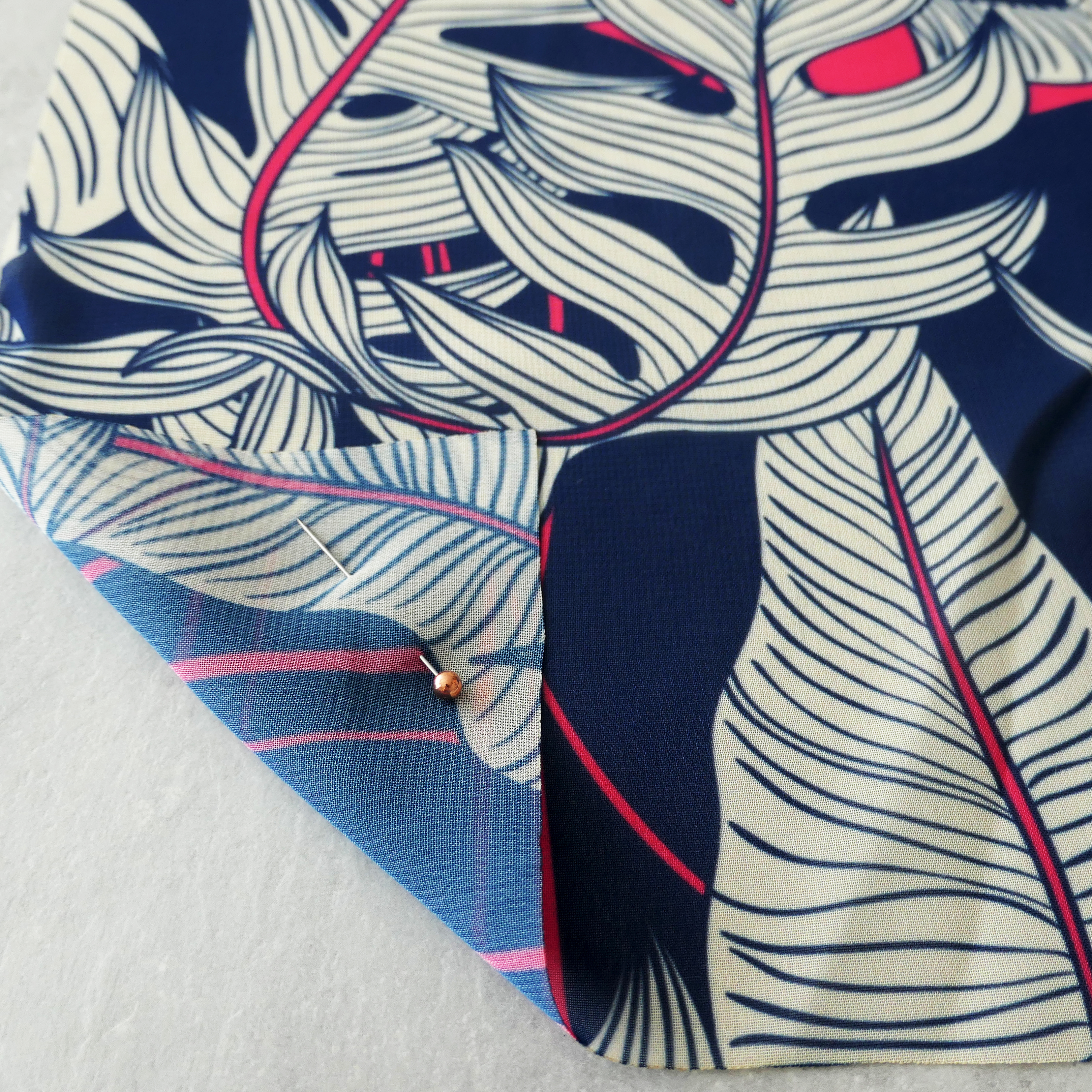 Picture of custom printed Polychiffon fabric