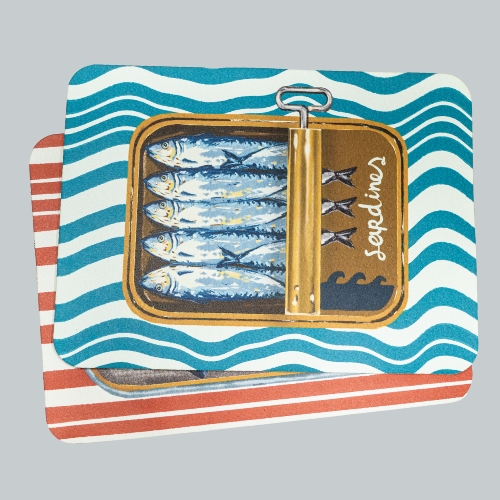 Picture of custom printed Vegan Leather Placemat