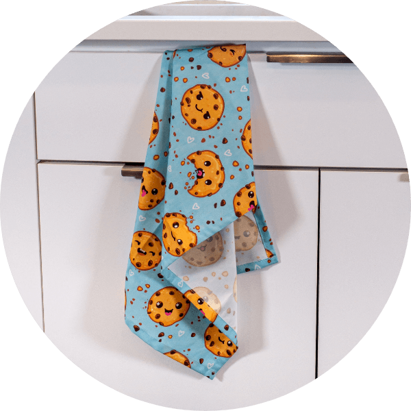 Organic cotton hemp tea towels photo