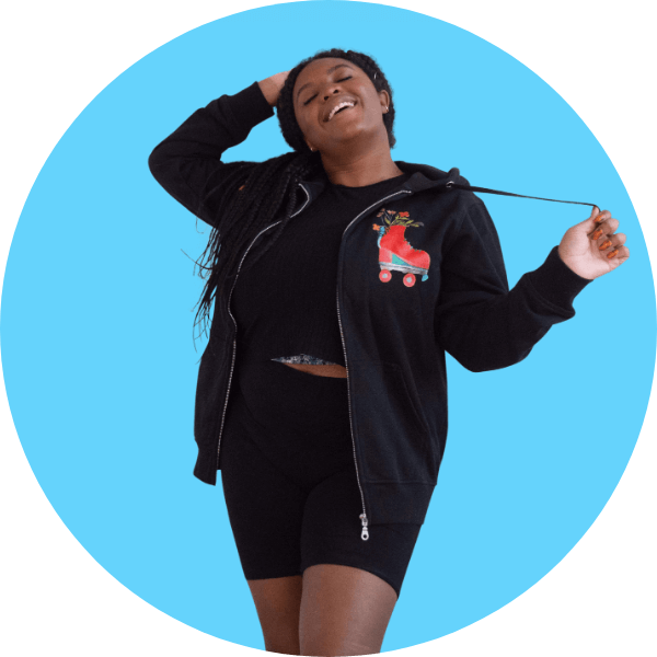 Premium zipper hoodie photo