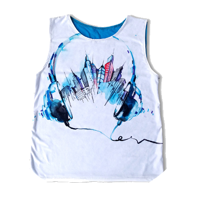 Relaxed fit tank top photo