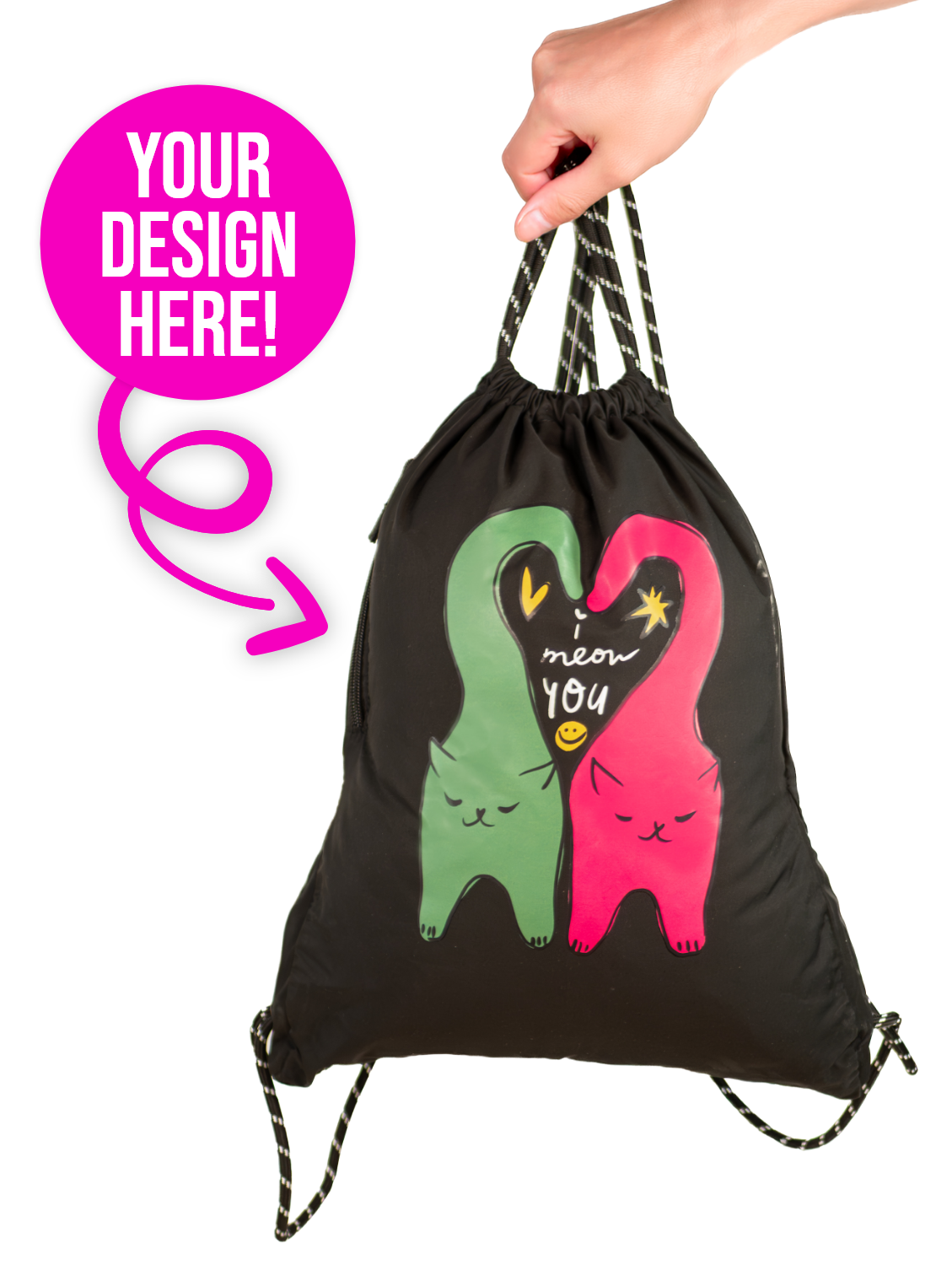 Image du sac à cordon