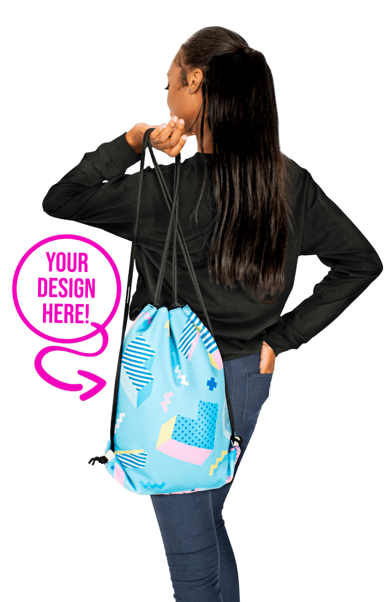 Picture of Premium Drawstring Bag