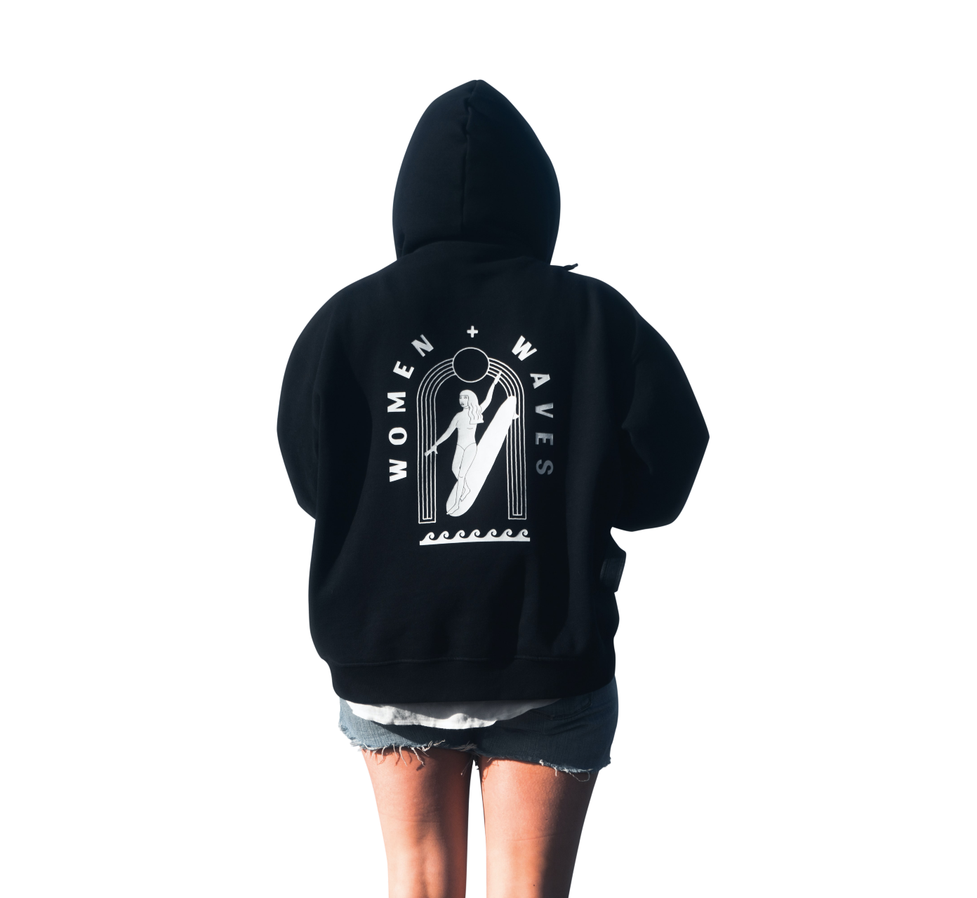 Top view of a Premium pullover hoodies