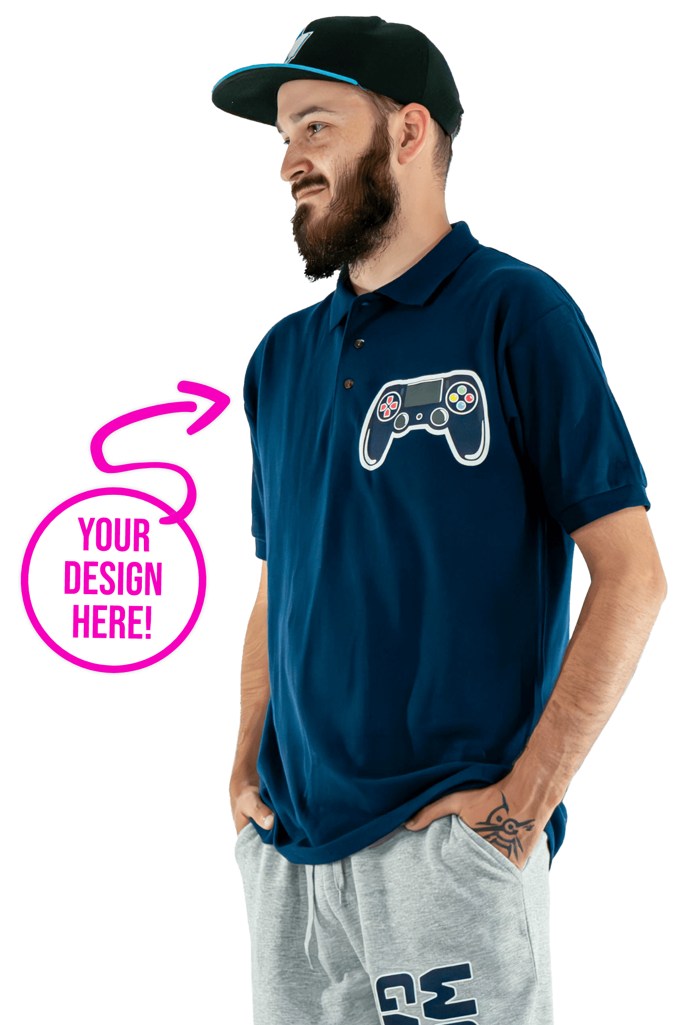 Picture of Unisex Polo Shirt