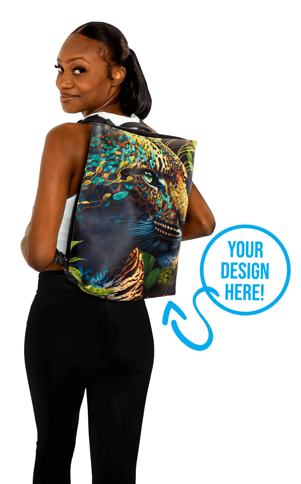 Picture of Vegan Leather Backpack